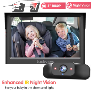 Luckview Car Back Seat Baby Camera